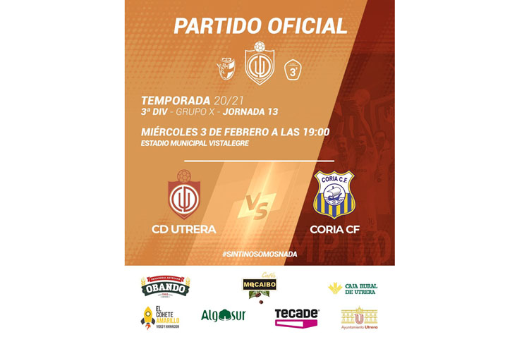 C.D. UTRERA – CORIA C.F.: Solo sirve la victoria