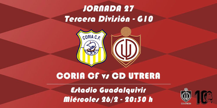 CORIA C.F. – C.D. UTRERA: El Utrera desembarca en el fortín coriano