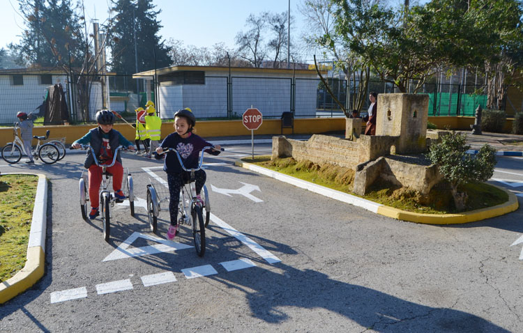 El centro de educación vial «Concejal Andrés Campos» reabre para los escolares de Utrera