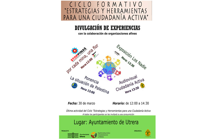 Más de 500 personas participan en el ciclo «Estrategias y herramientas para una ciudadanía activa»