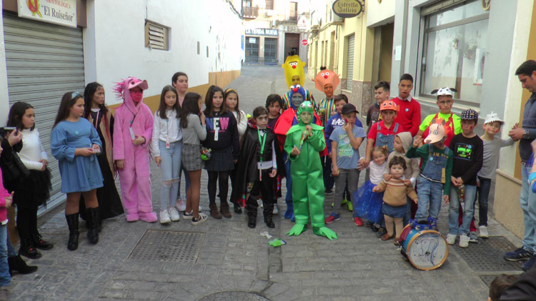 Las chirigotas infantiles de Los Molares y Morón de la Frontera, unidas por el carnaval