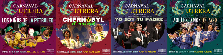 Las chirigotas serán las protagonistas de este sábado de carnaval en Utrera