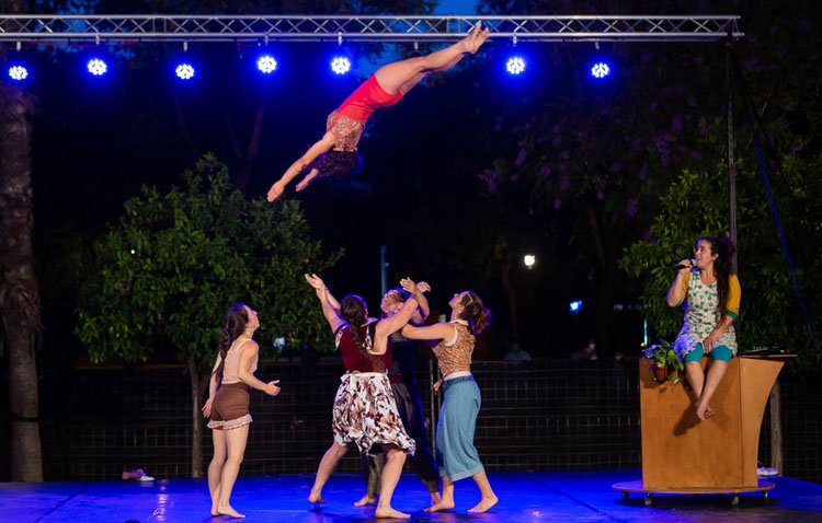 La magia del circo inundará Utrera con seis espectáculos callejeros