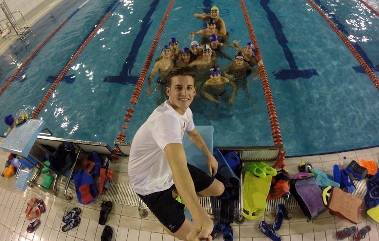 Jesús Pulido, entrenador del Natación Utrera: «Tenemos un equipo con una proyección excepcional»