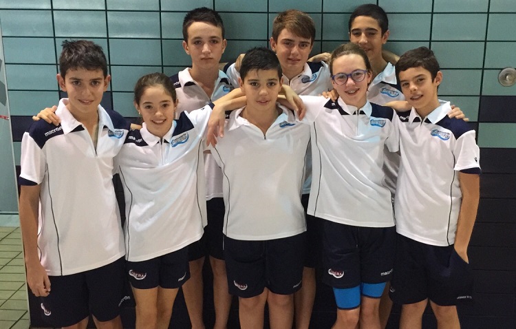 club-natacion-utrera-nadadores-alevines-minima-campeonato-andalucia
