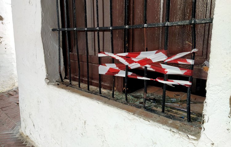 Varios robos a comercios sacuden el centro de Utrera durante el fin de semana