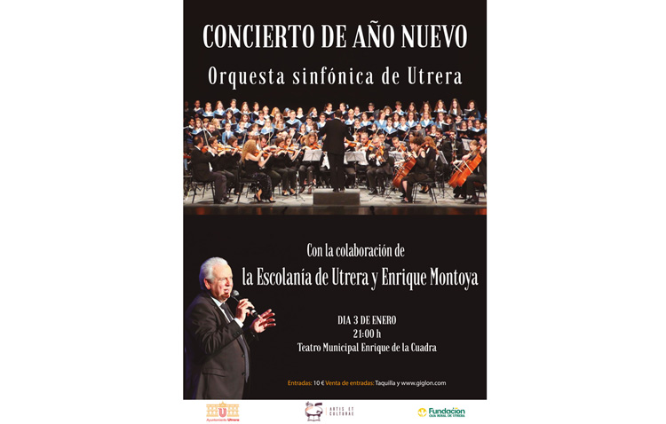 Concierto de año nuevo de la Orquesta Sinfónica de Utrera