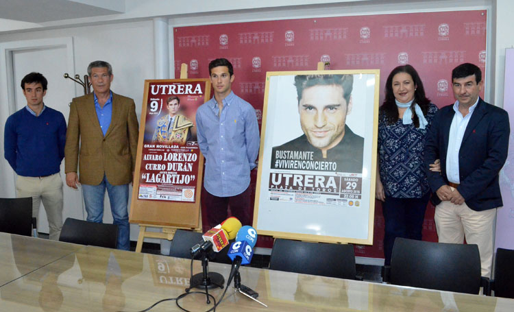 El concierto de Bustamante en Utrera será el 29 de agosto