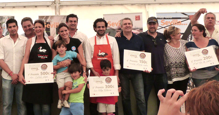 Un utrerano, cuarto premio del certamen provincial de recetas de arroz