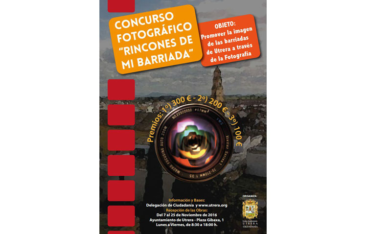 El Ayuntamiento convoca un concurso fotográfico para promover la imagen de las barriadas de Utrera