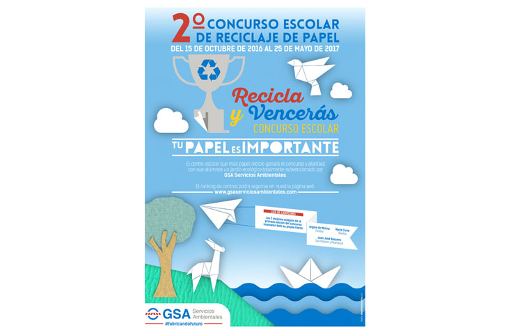 Un concurso de reciclaje para los centros escolares