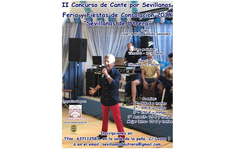 El concurso de cante por sevillanas repartirá más de 1.000 euros en premios