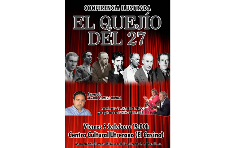 Una conferencia ilustrada hablará de «El Quejío del 27»