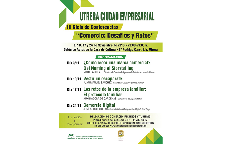 Un ciclo de conferencias para hablar de los retos y desafíos del comercio