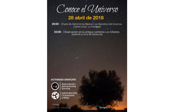 Participación Ciudadana organiza una jornada astronómica en Utrera