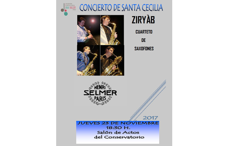 Un concierto en el conservatorio de música de Utrera para celebrar el día de Santa Cecilia