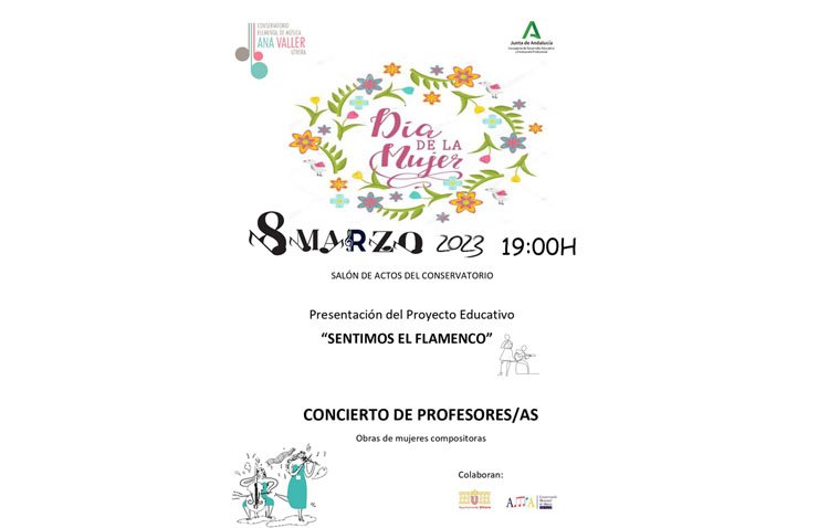 La mujer, eje central de un concierto en el conservatorio de música de Utrera