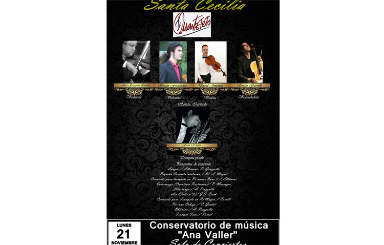 Concierto en el conservatorio por el día de Santa Cecilia