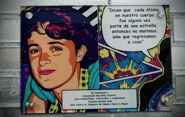 Sentido y merecido homenaje del IES José Mª Infantes a la artista y docente utrerana Consolación Martínez Pizarro