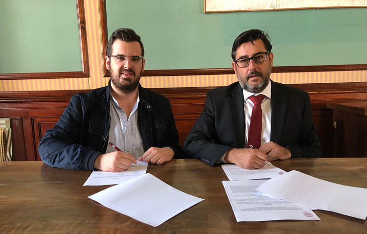 Aldaba y el Centro de Educación Permanente renuevan sus convenios anuales con el Ayuntamiento