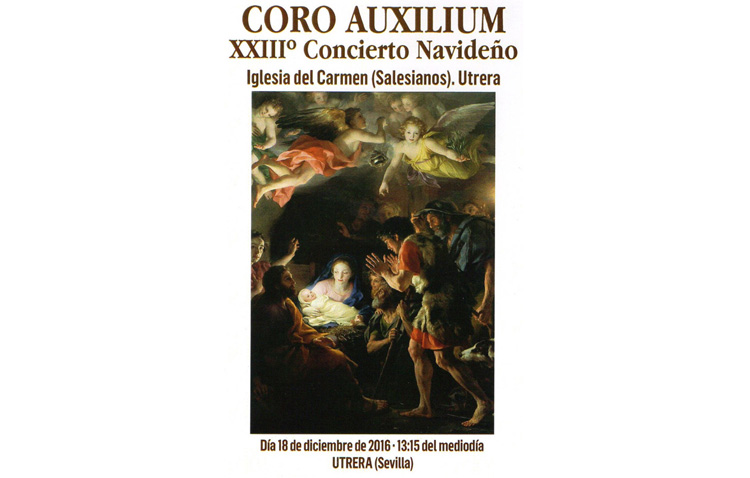 Doble concierto navideño del Coro Auxilium