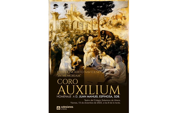 Concierto navideño del Coro Auxilium para rendir homenaje al salesiano Juan Manuel Espinosa