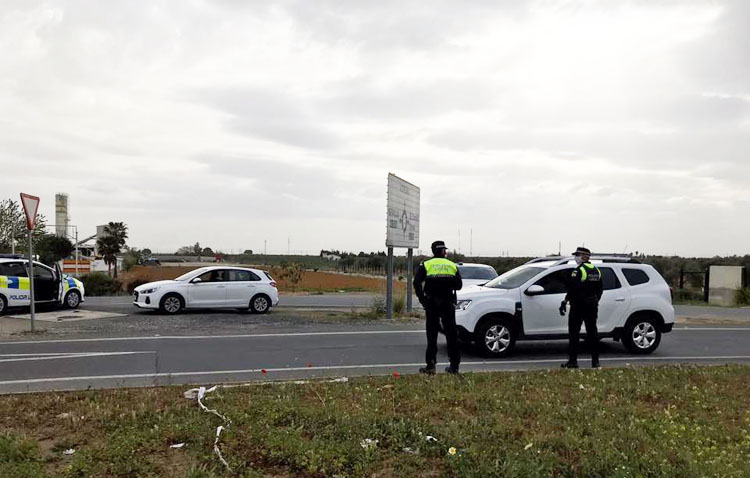 Las multas por incumplir el estado de alarma en Utrera se disparan a 15 en un solo día