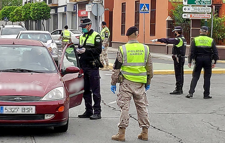 Utrera comienza abril con otra media docena de multas por incumplir el estado de alarma