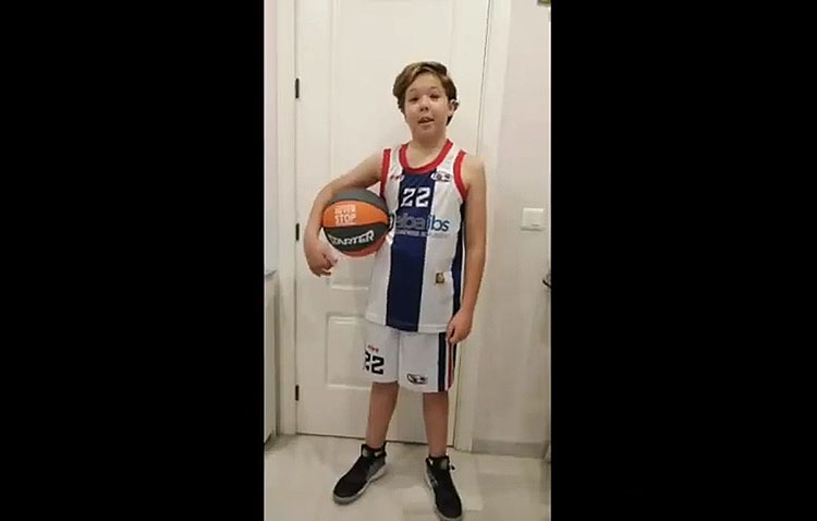 El Club Baloncesto Utrera se suma al «Quédate en casa» (VÍDEO)
