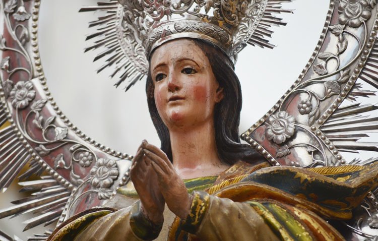 La hermandad sacramental de Santa María celebra los cultos anuales en honor a la Inmaculada Concepción