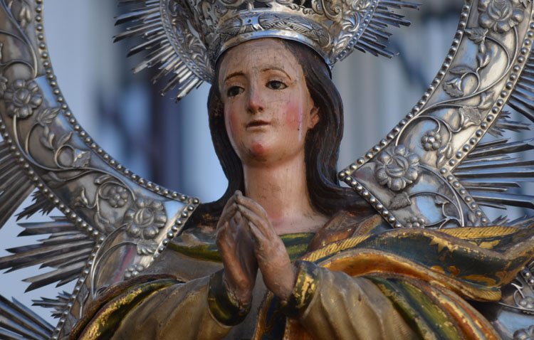 La hermandad sacramental de Santa María celebra los cultos anuales en honor a la Inmaculada Concepción