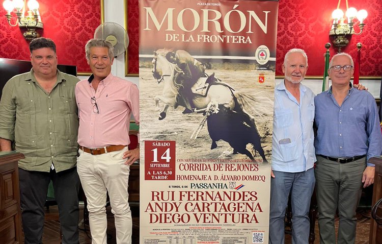Destacada corrida de rejones en Morón de la mano de la empresa utrerana ‘Toros y espectáculos Hermanos Durán’