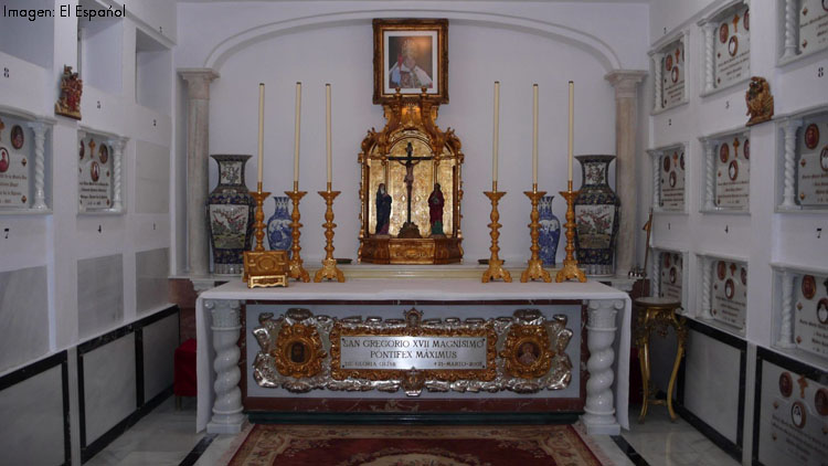 Un cementerio con «más de 200 enterramientos» bajo la iglesia palmariana
