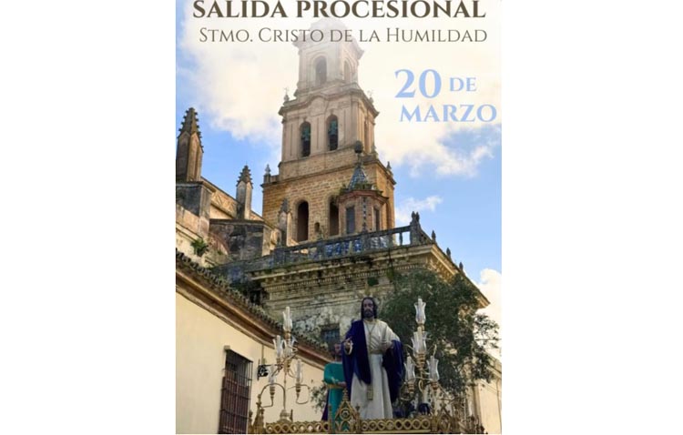 Utrera celebra este viernes 20 de marzo la procesión del Santísimo Cristo de la Humildad