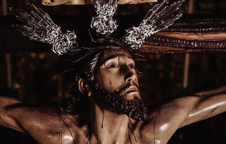 Vía Crucis del Cristo del Perdón por la explanada del santuario de Consolación