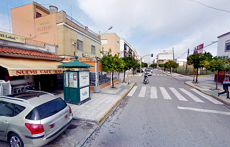 El cruce del bar «El lebri» eliminará sus semáforos para mejorar el tráfico con una nueva rotonda