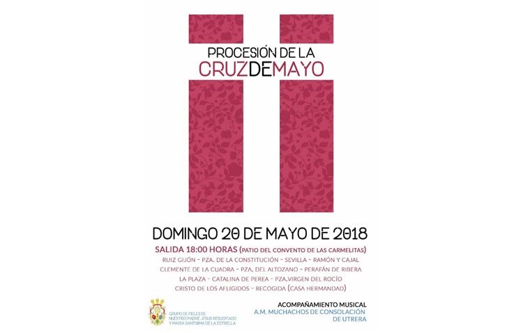 Cruz de mayo de la asociación de fieles del Resucitado