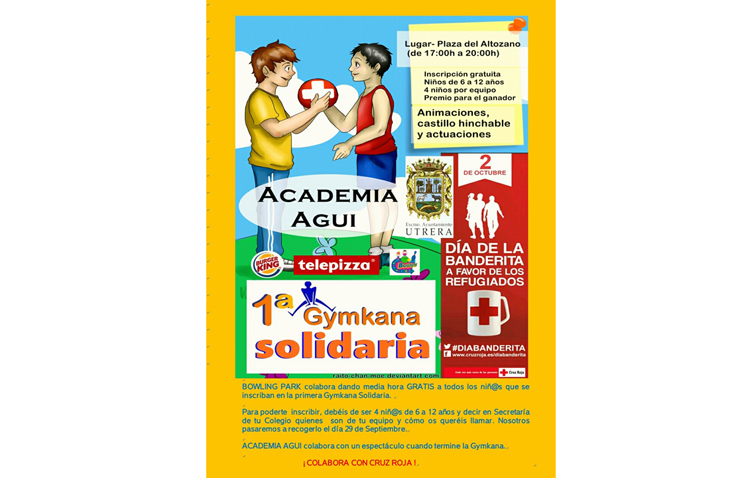 Amplio programa de actividades en Utrera con motivo del «Día de la banderita» de Cruz Roja