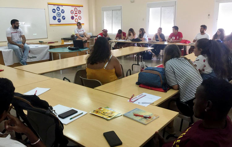 La «Ecopatrulla» y la «Patrulla cero», protagonistas del encuentro de convivencia de Cruz Roja Juventud