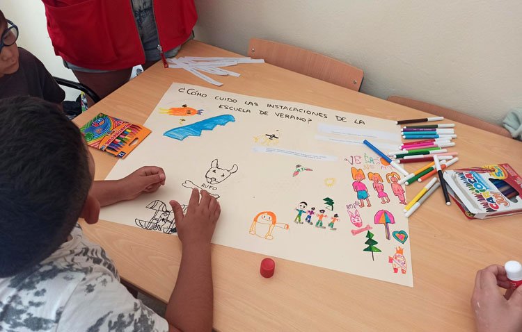 Más de 40 niños disfrutan del verano en Utrera con un nuevo proyecto de Cruz Roja