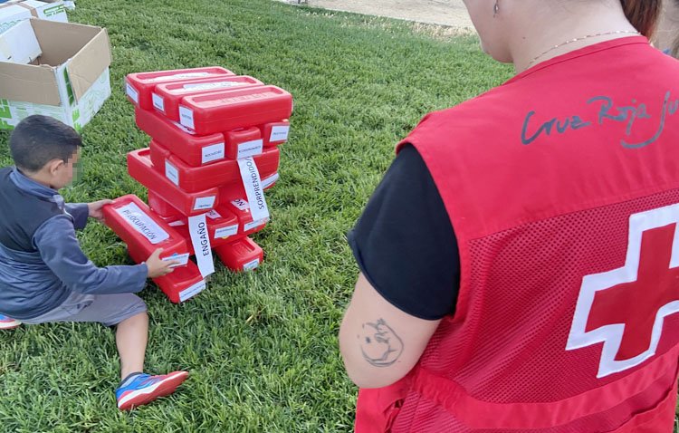 ‘Punto joven’, un proyecto de Cruz Roja en Utrera para llenar de actividad el verano de los niños y adolescentes