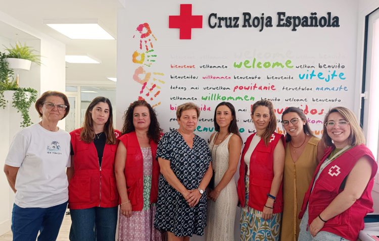 El Ayuntamiento de Utrera agradece la colaboración de Cruz Roja y conoce de primera mano los proyectos impulsados en la ciudad