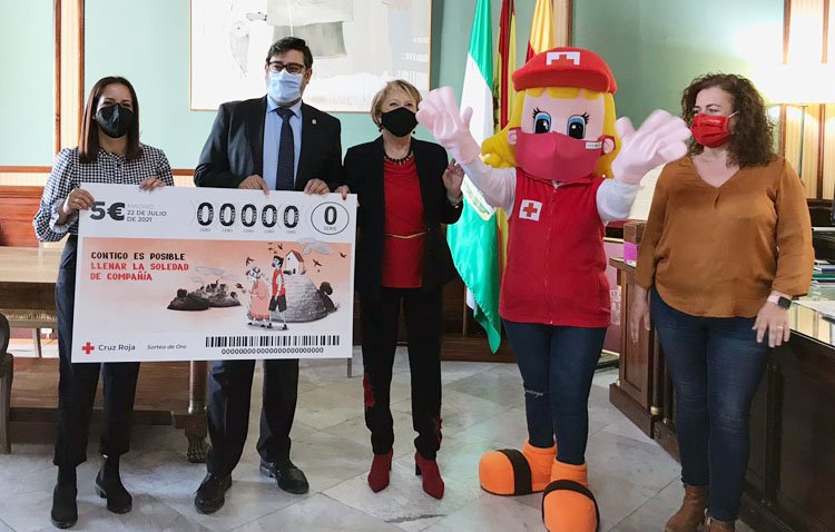 Utrera presenta el Sorteo de Oro de Cruz Roja