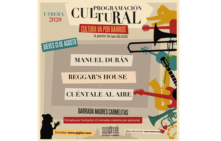 Triple cita musical en la barriada Madres Carmelitas