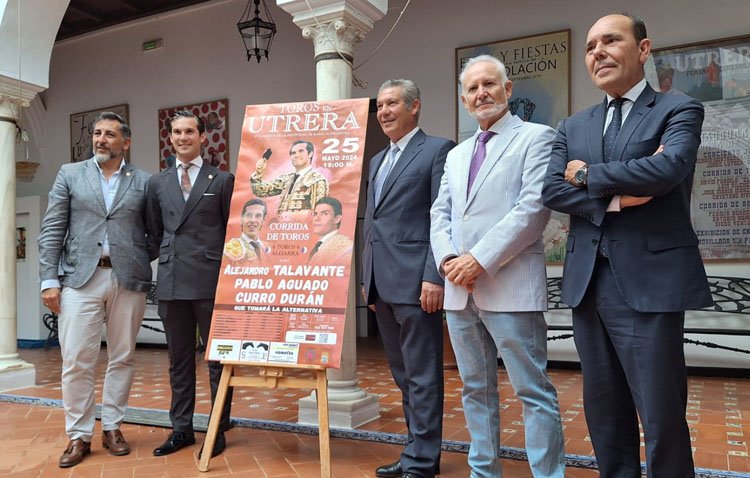 Curro Durán, alternativa en Utrera con Talavante y Aguado en cartel de lujo