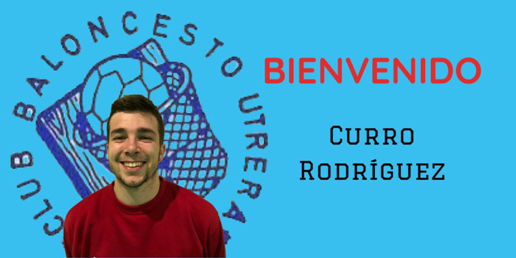 El Club Baloncesto Utrera refuerza la línea exterior con el fichaje de Curro Rodríguez