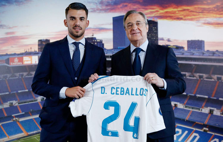 Dani Ceballos, en su presentación en el Real Madrid: «vengo a hacer aún más grande la historia de este club» (IMÁGENES Y AUDIO)