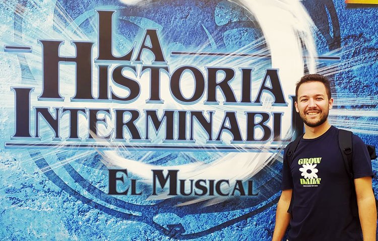 El percusionista utrerano Darío Vallecillo vuelve a Madrid para formar parte del musical de ‘La historia interminable’