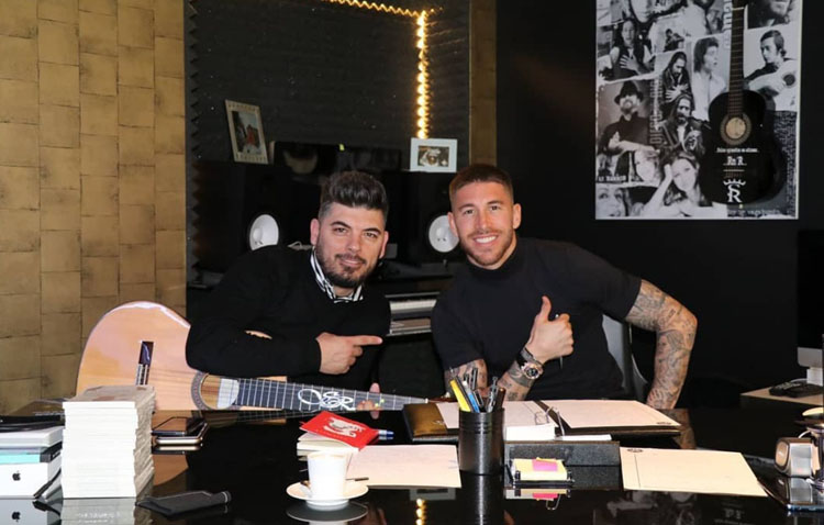Demarco y Sergio Ramos, juntos en un proyecto musical