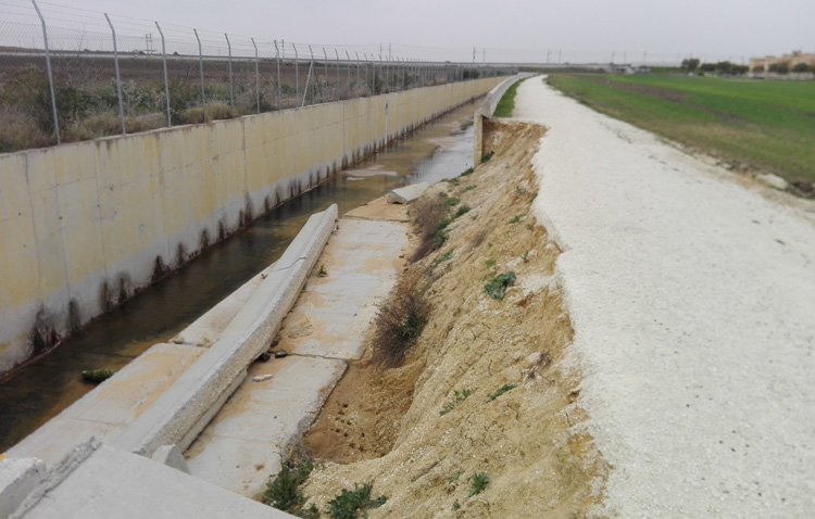 La CHG destinará casi 2,5 millones de euros para arreglar el derrumbe del desvío del Calzas Anchas y reforzar el canal